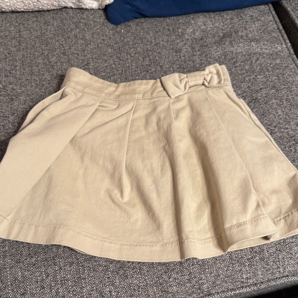 Khaki Uniform Skirt